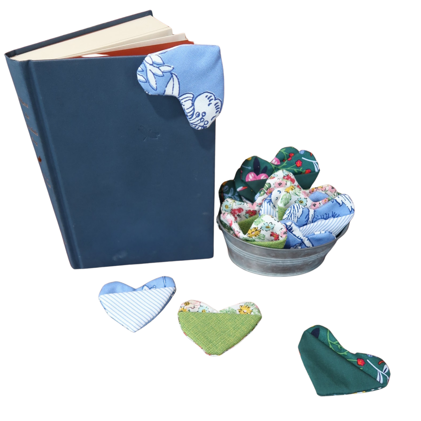 Leather & Cloth Upcycled Bookmarks