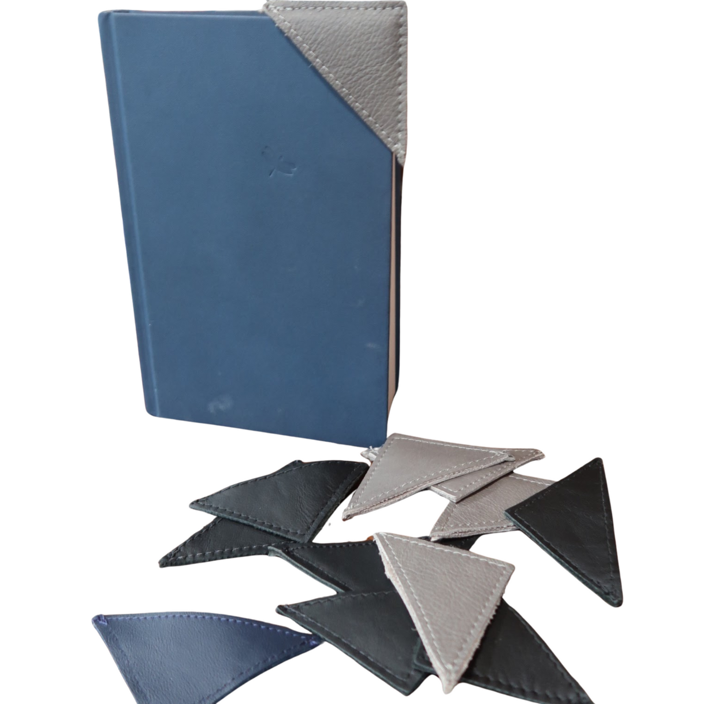 Leather & Cloth Upcycled Bookmarks